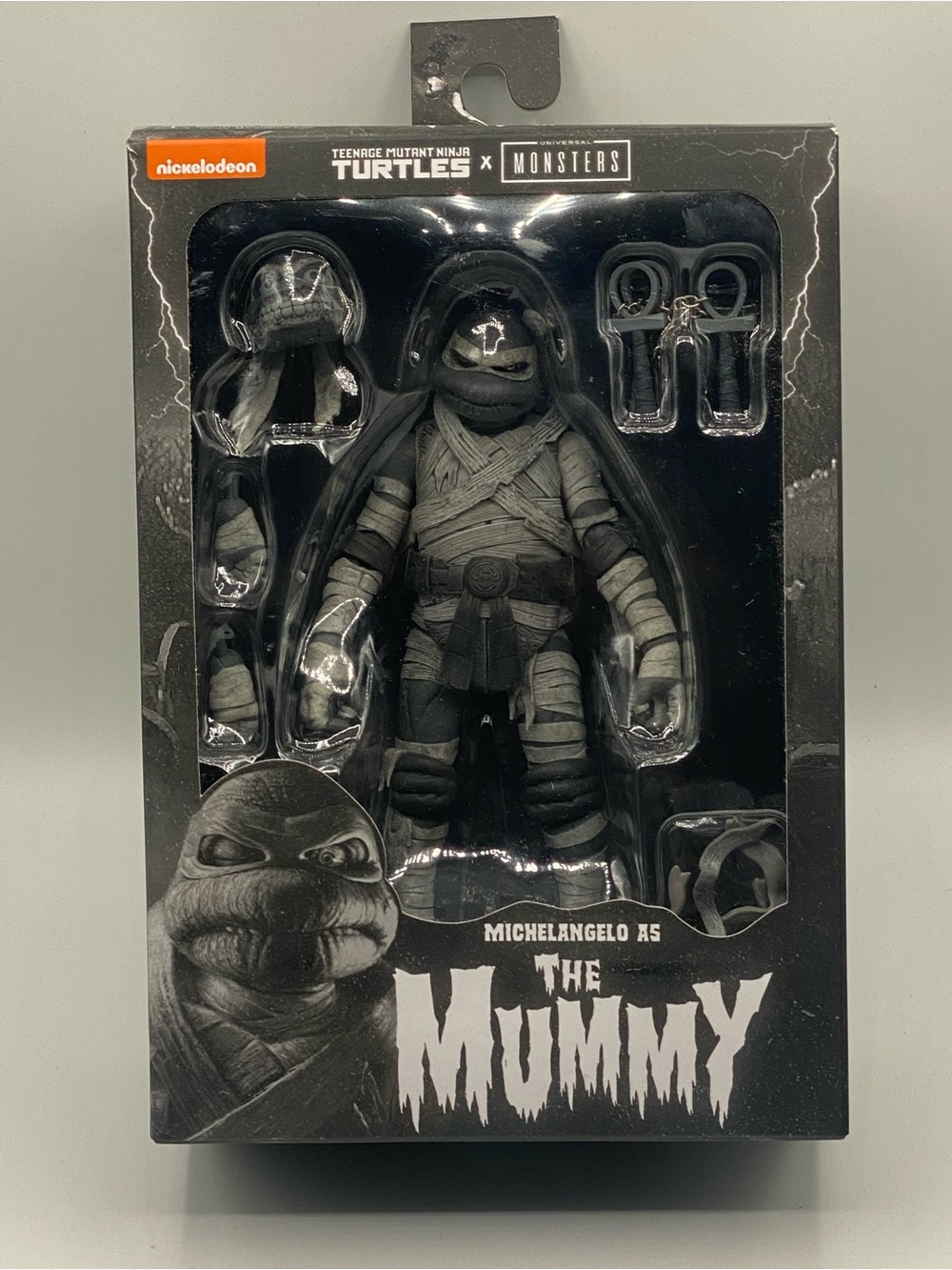 TMNT  Monsters Action Figure NECA Michelangelo as the Mummy